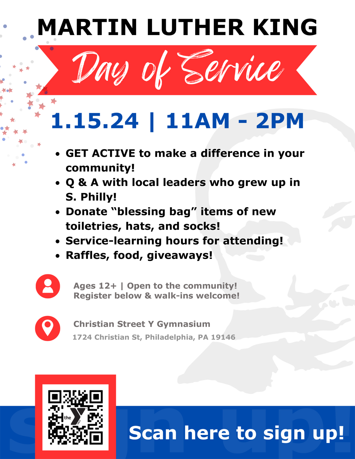 SPREADING HOPE AND SERVICE THIS MARTIN LUTHER KING JR. DAY!